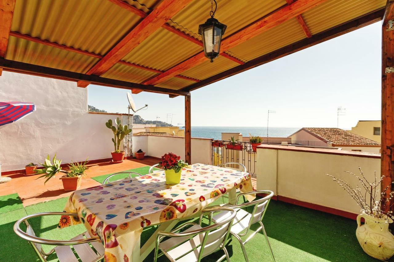 Seaview Terrace Sunny Apartment Giardini Naxos Ngoại thất bức ảnh